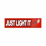 Just Light It Bumper Sticker (vinyl)