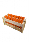 20 Shot Rack - Straight - with 12" DR-11 Mortars