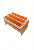 30 Shot Rack - Fan - with 12" DR-11 mortars