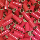 50 pc 3/4" id - 2 1/8" Long Red Kraft Tube