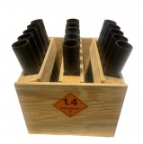 2" Display 15 Shot Rack ~ fan