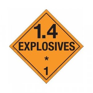 1.4G Explosive DOT Label ( Roll of 10 )