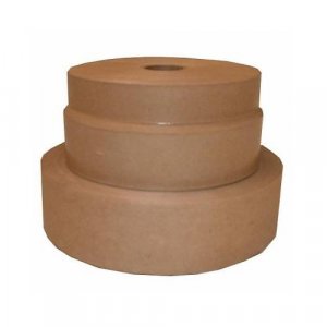 1" - 500 feet Kraft Non-Reinforced Gummed Paper Tape