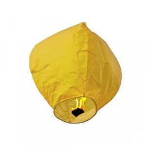 1pc Yellow Sky Lantern