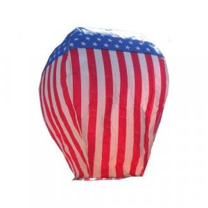 36pc American Flag Skylanterns