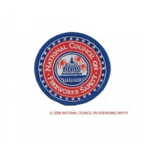 National Council On Fireworks Safety Patch (2.75")