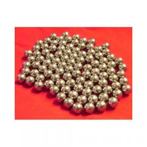 100pc .455" Ball Mill  Lead  Media - 1.9 lbs.