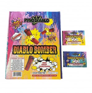 Diablo Bomber Ti Flower Adult Snaps - 144 Boxes