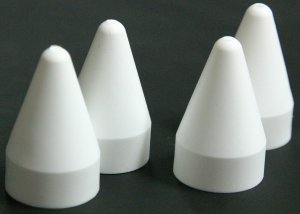 10 Piece Nose Cone - Large White