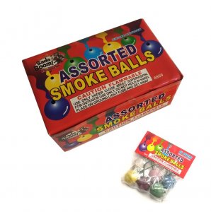 12 Packs 6pc Color Smoke Balls