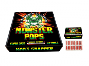 Monster Pops Adult Snaps - 144 Boxes