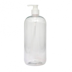 1000 ML PET Boston Round Pump Bottle