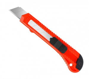 Retractable Box Cutter - Red
