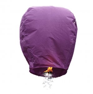 1pc Purple Shooting Star Sky Lantern