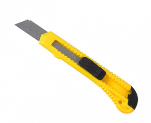 Retractable Box Cutter - Yellow