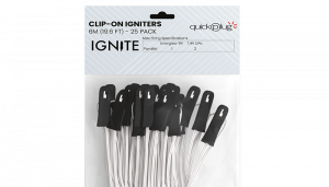 IGNITE CLIP-ON 6M IGNITERS (25 PACK)