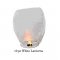 10pc White Sky Lantern Party Pack