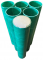 2" x 12.6"  Fiberglass Mortar Tube