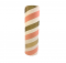 2.5" id -  12" long  - .115" wall Kraft Tube Pink, White and Gold