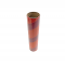 2.5" id -  12" long  - .115" wall Kraft Tube Red and Maroon Stripe