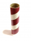 2.5" id -  12" long  - .115" wall Kraft Tube Maroon and White