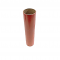 2.5" id -  12" long  - .115" wall Kraft Tube Red